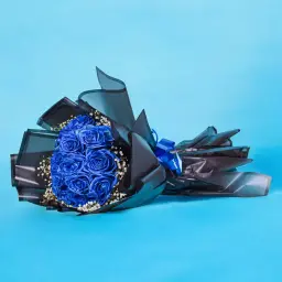 Blue Prestige Bouquet 0057